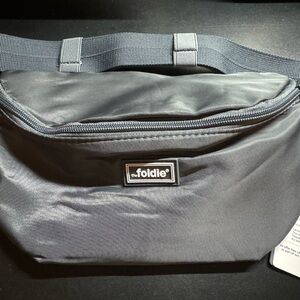The Foldie Grey Crossbody Bag